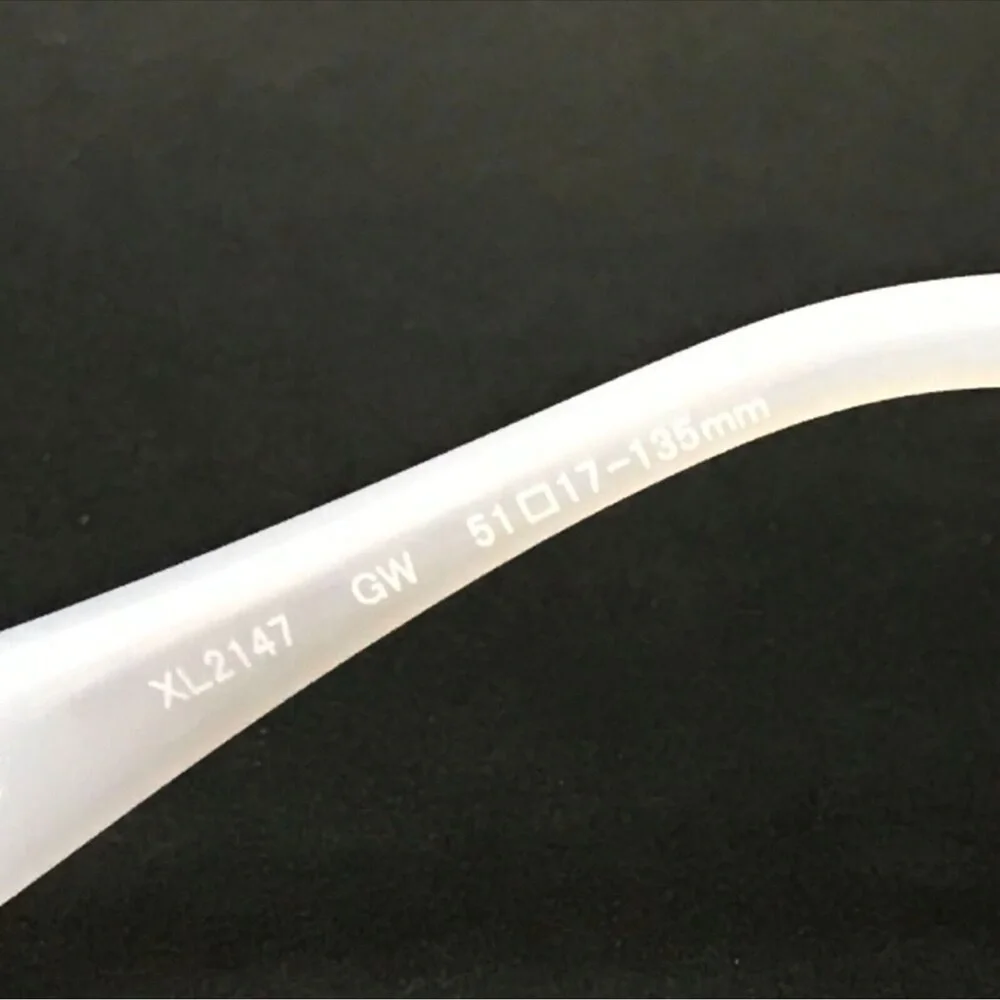 Line Art by Charmant Eyeglasses Frames XL2147 GW Titanium Gold Rimless 51-17-135